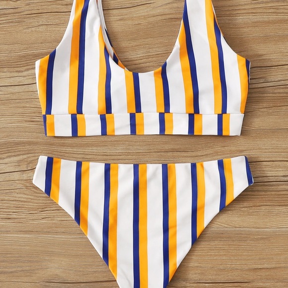 Shein Striped Bikini - Picture 2 of 3